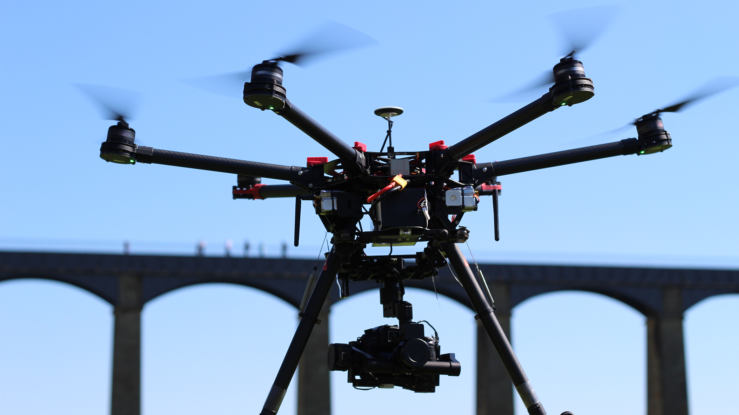 drone filming footage production