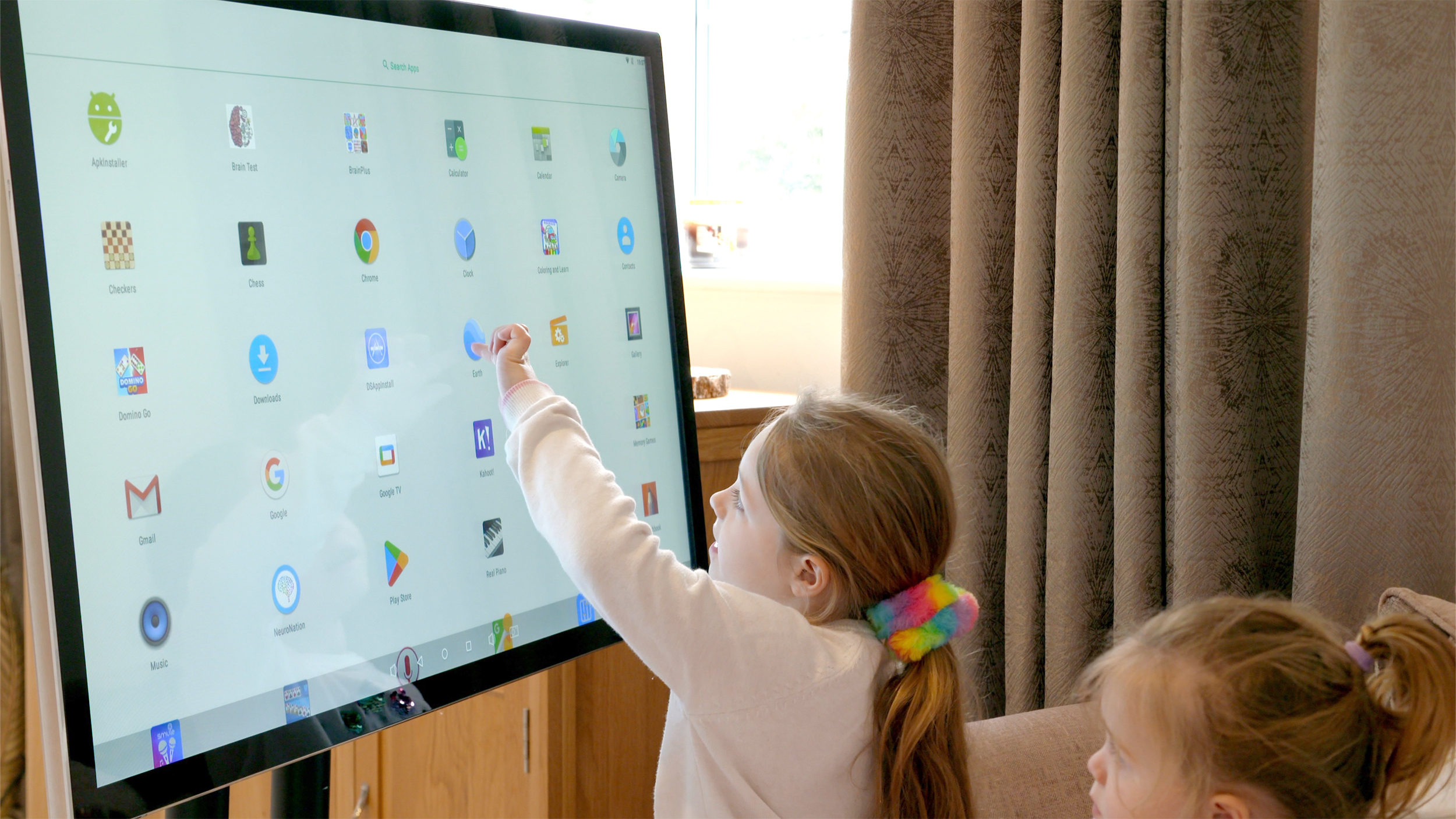 interactive touch screen children development schools