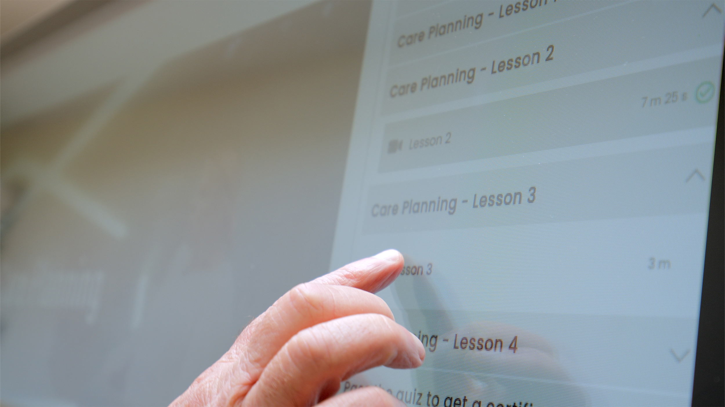 interactive touch screen presentations