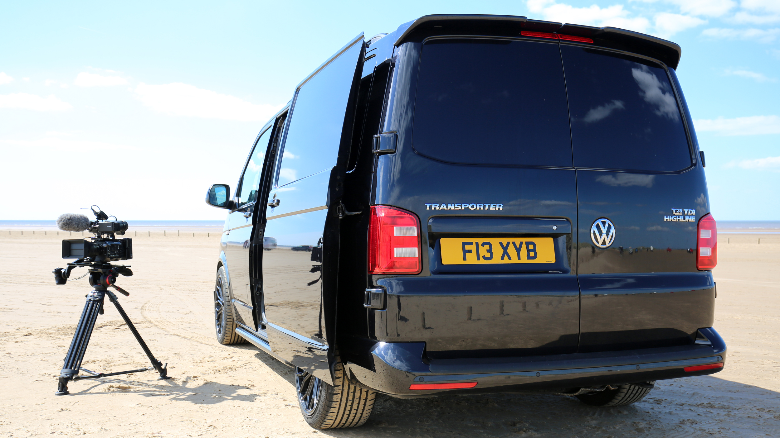 tv production van location recording