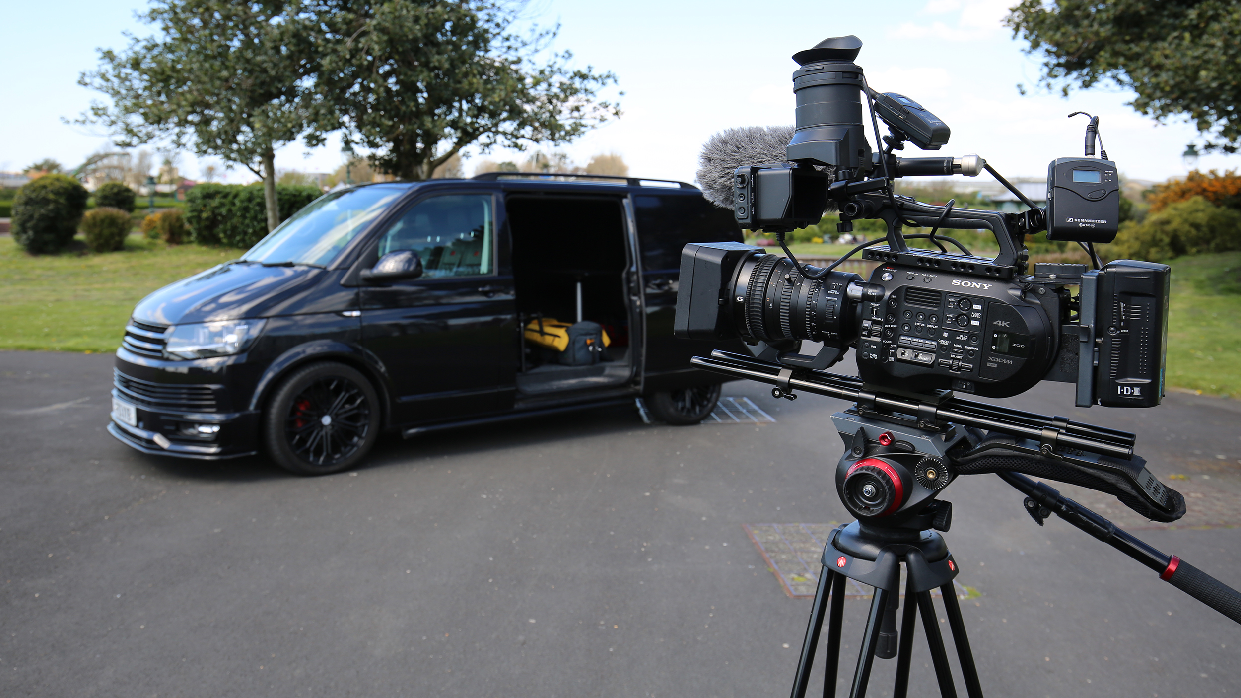 music production van onsite recording