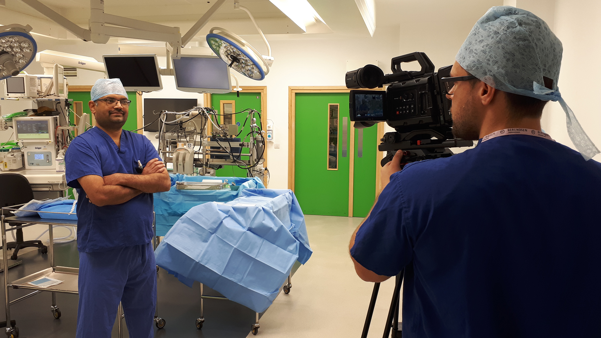 filming nhs documentary