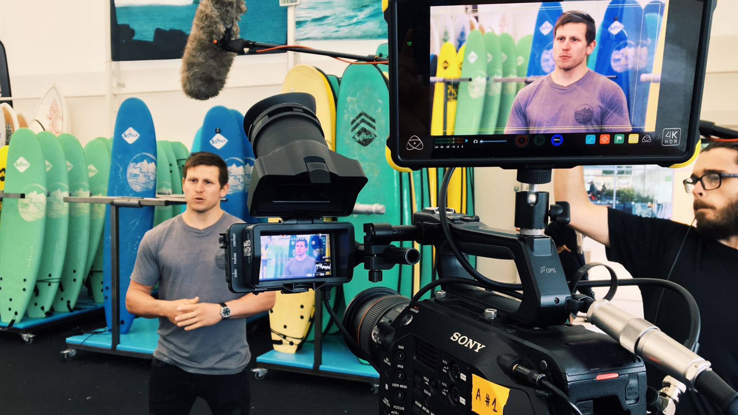 interview filming dubai