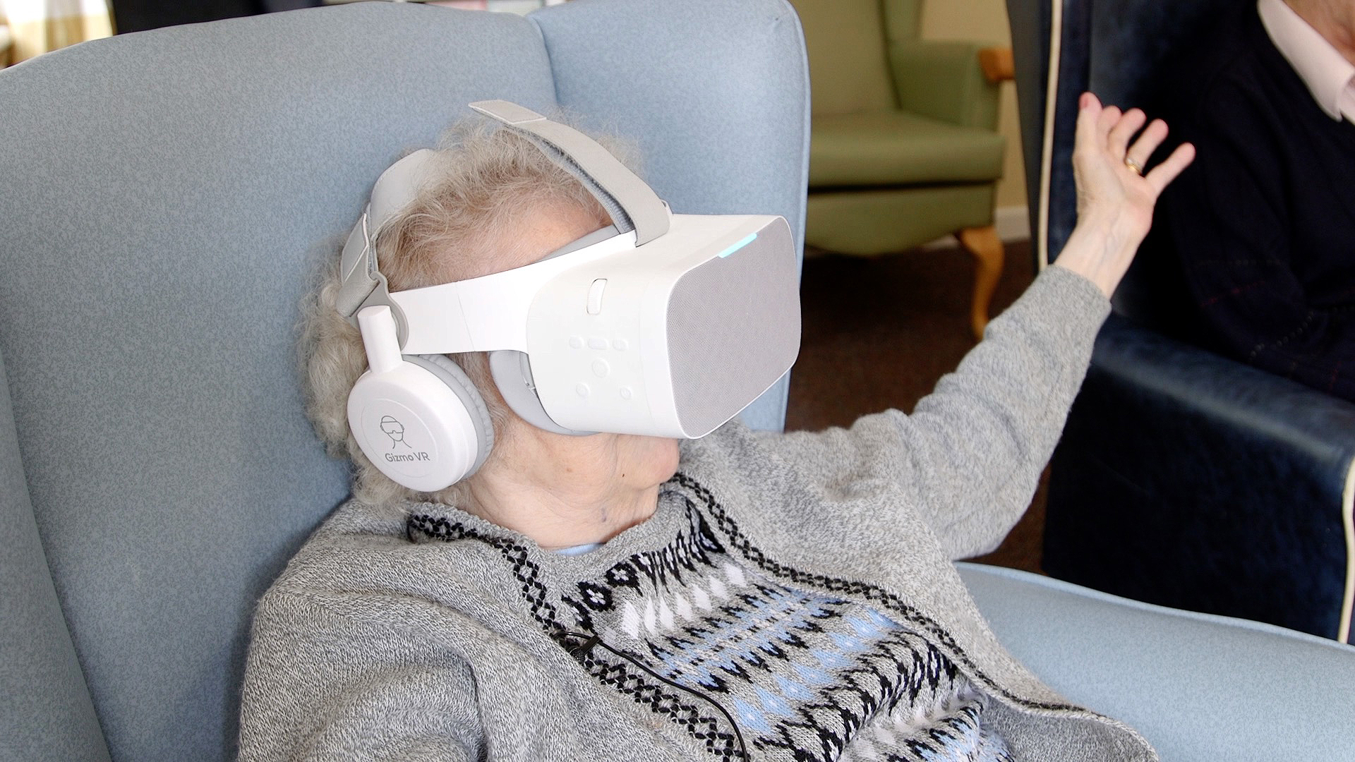 virtual reality for elderly residents uk